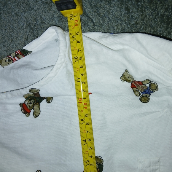 Patriotic Bear Vest Vintage Size Large - Picture 7 of 8